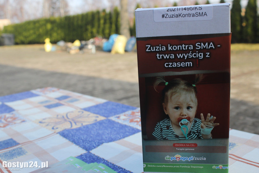 Strażacy zaangażowali się w zbiórkę dla Zuzi