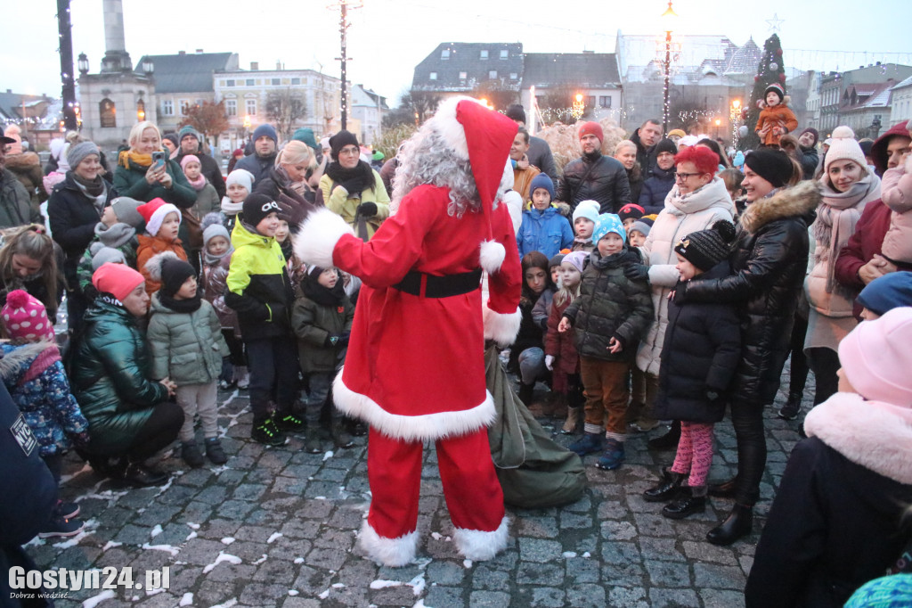 Mikołajki na gostyńskim rynku