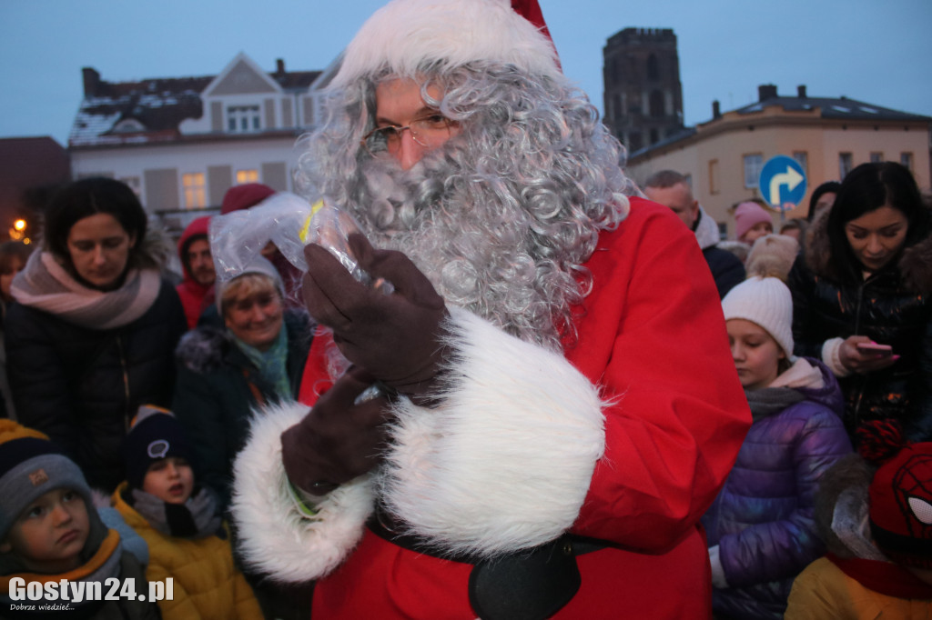 Mikołajki na gostyńskim rynku