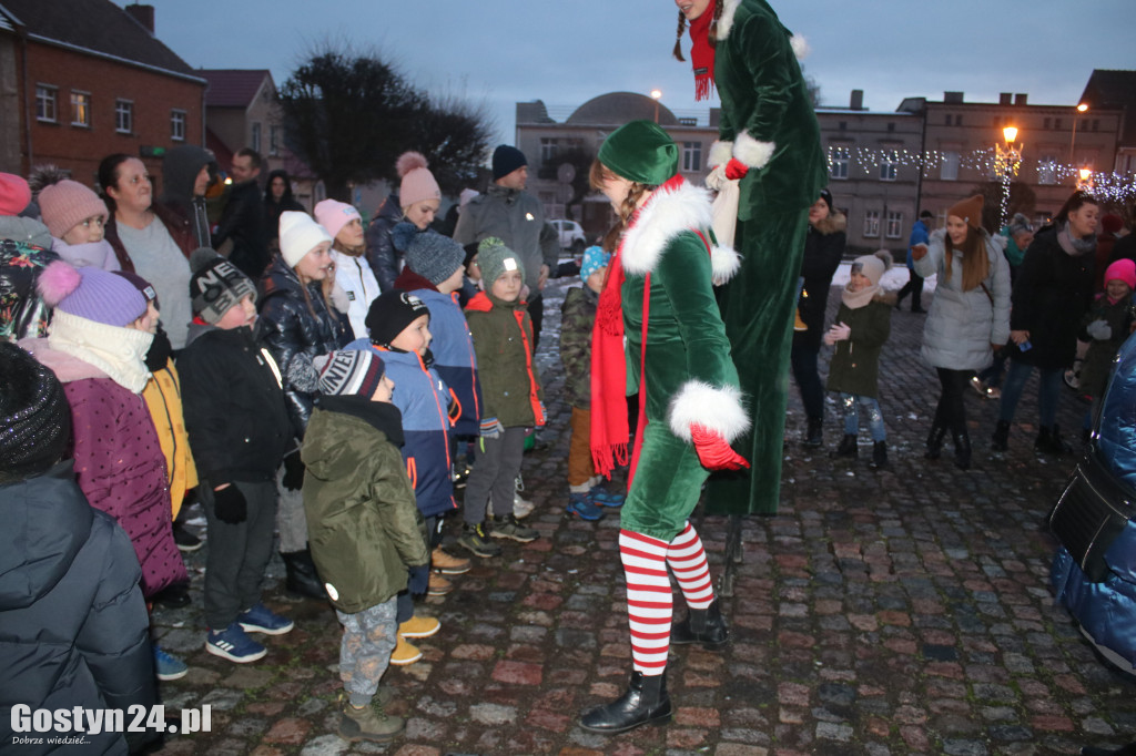 Mikołajki na gostyńskim rynku