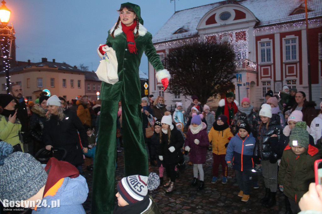 Mikołajki na gostyńskim rynku