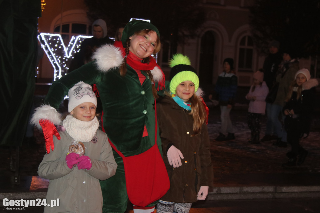 Mikołajki na gostyńskim rynku