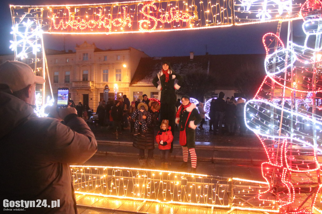 Mikołajki na gostyńskim rynku
