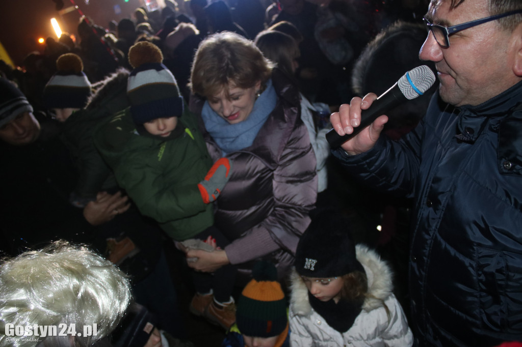 Mikołajkowa impreza na plantach w Pępowie