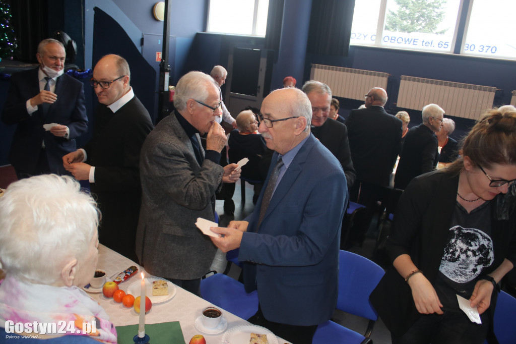 Spotkanie opłatkowe gostyńskich emerytów i rencistów