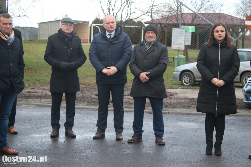 Otwarcie zmodernizowanej drogi w Rogowie