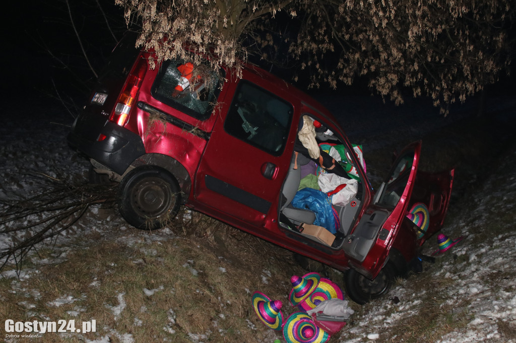 Poranne zdarzenie na trasie Pogorzela-Wziąchów