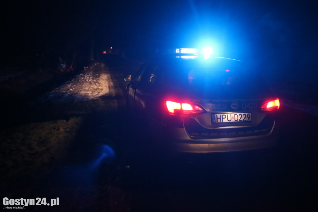Poranne zdarzenie na trasie Pogorzela-Wziąchów