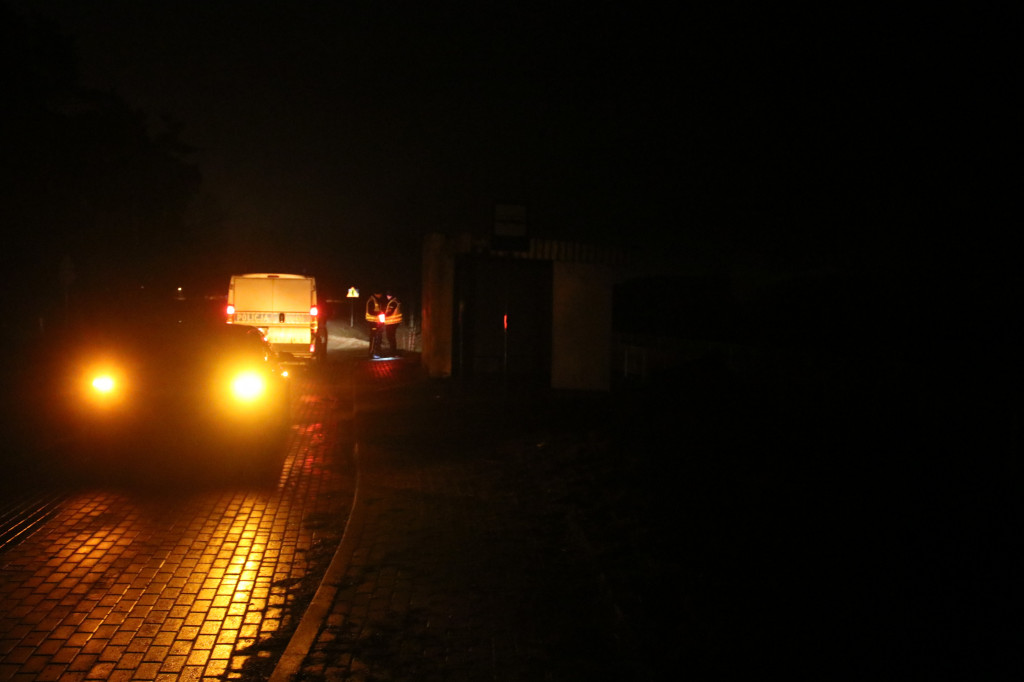 Nocny wypadek pomiędzy Gostyniem a Kunowem