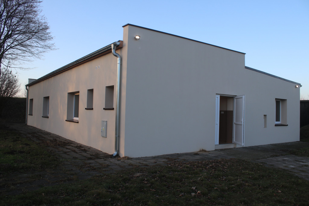 Finał prac remontowych w strzelnicy w Borku Wlkp.