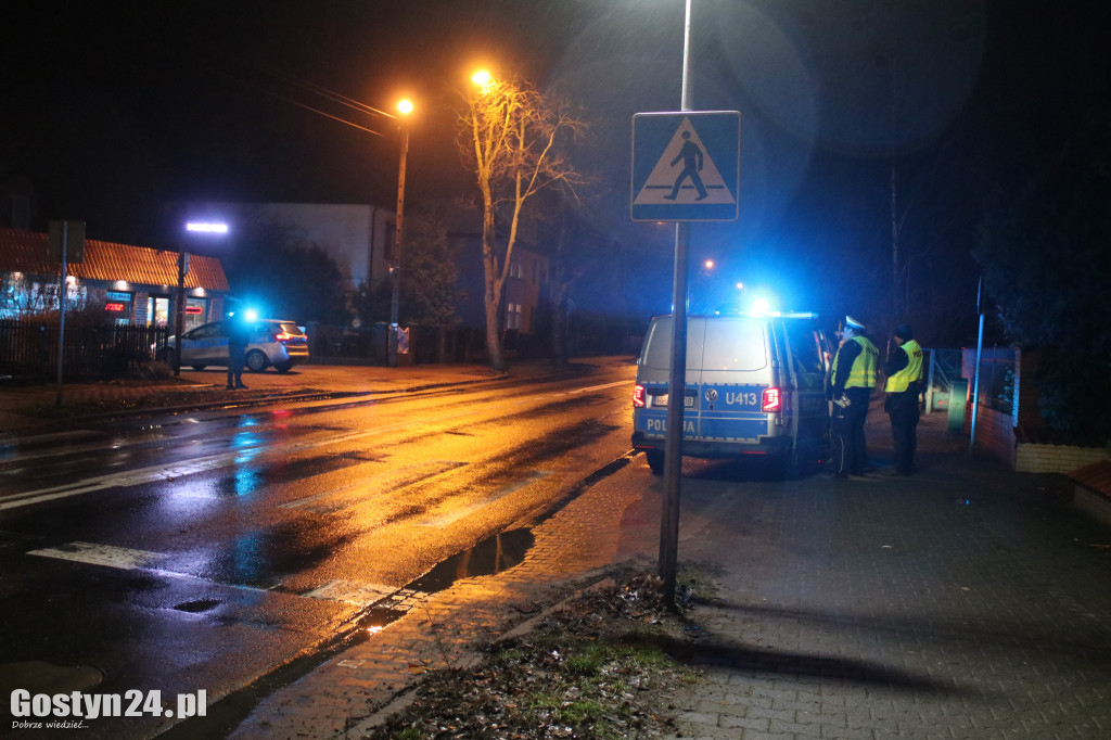 Pijany kierowca doprowadził do kolizji w centrum Gostynia