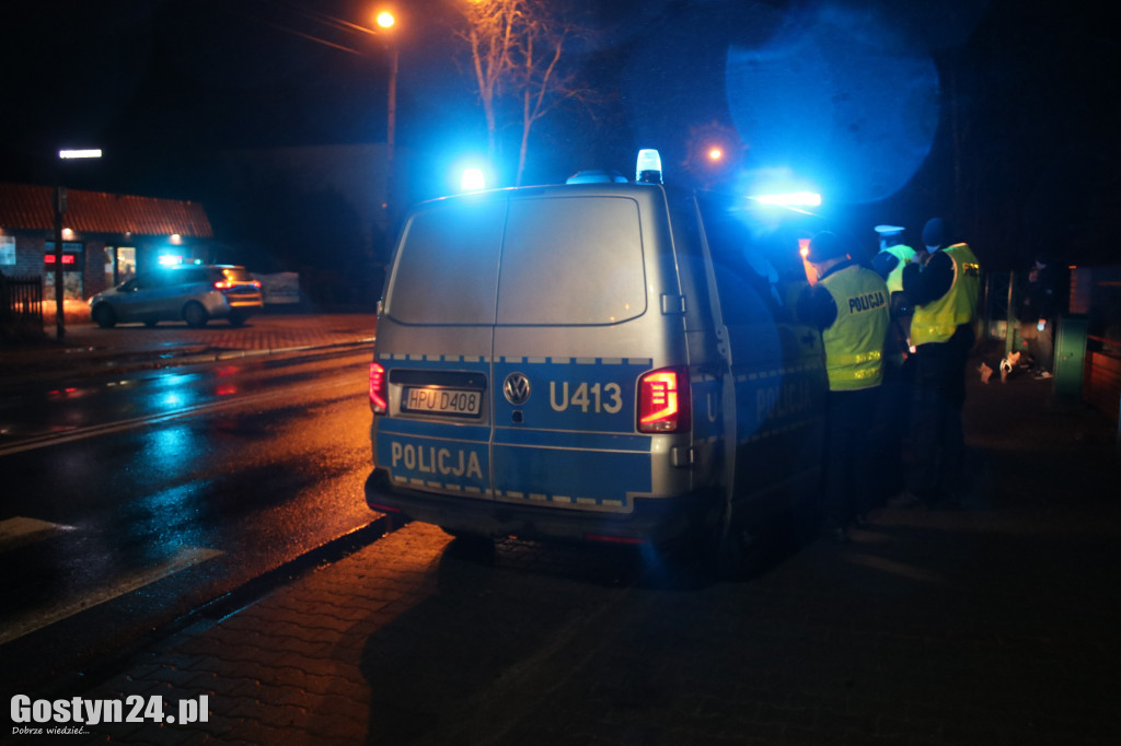 Pijany kierowca doprowadził do kolizji w centrum Gostynia