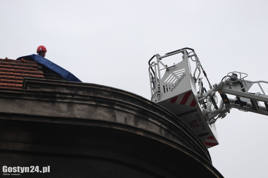 Strażackie działania po weekendowych wichurach