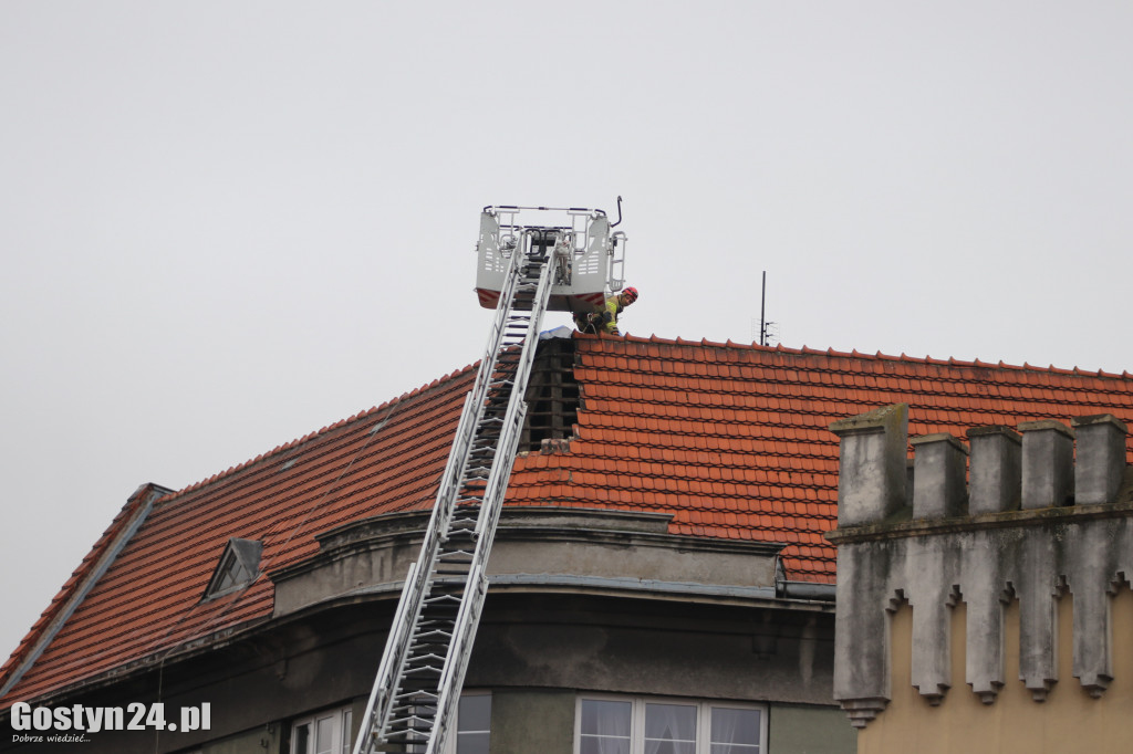 Strażackie działania po weekendowych wichurach