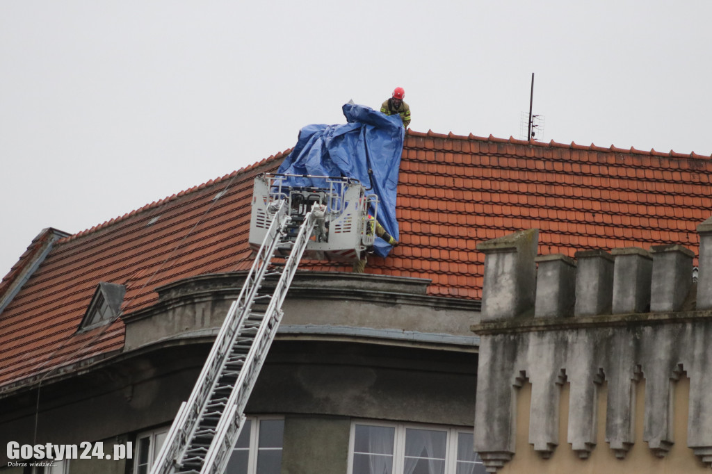Strażackie działania po weekendowych wichurach
