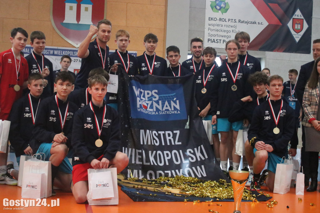 Mistrzostwa Młodzików w Piłce Siatkowej w Poniecu