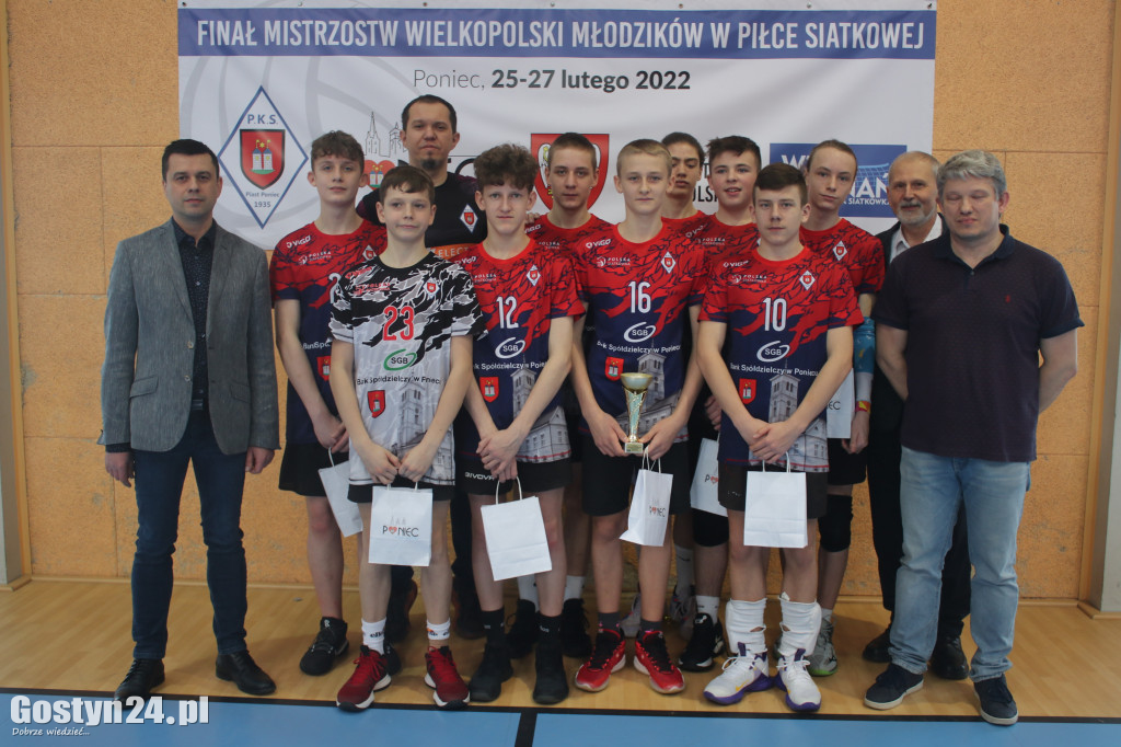 Mistrzostwa Młodzików w Piłce Siatkowej w Poniecu