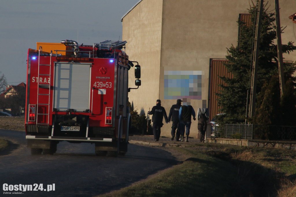 Interwencja w Posadowie. Sprawą zajmuje się policja