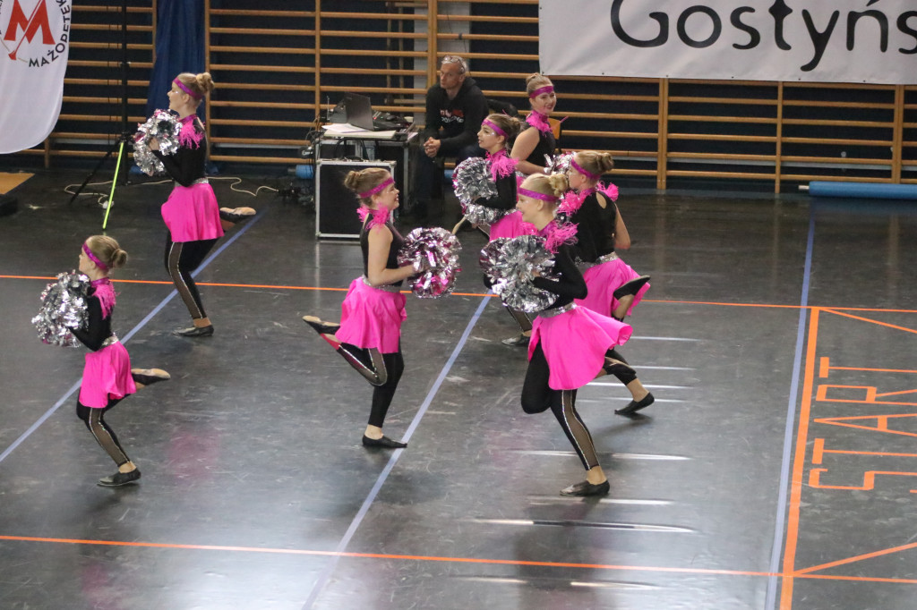 Mistrzostwa Mażoretek w hali sportowej LO w Gostyniu