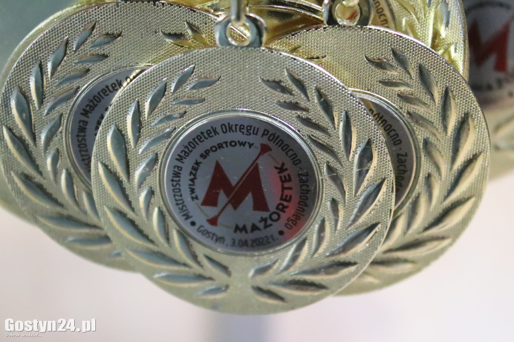 Mistrzostwa Mażoretek w hali sportowej LO w Gostyniu
