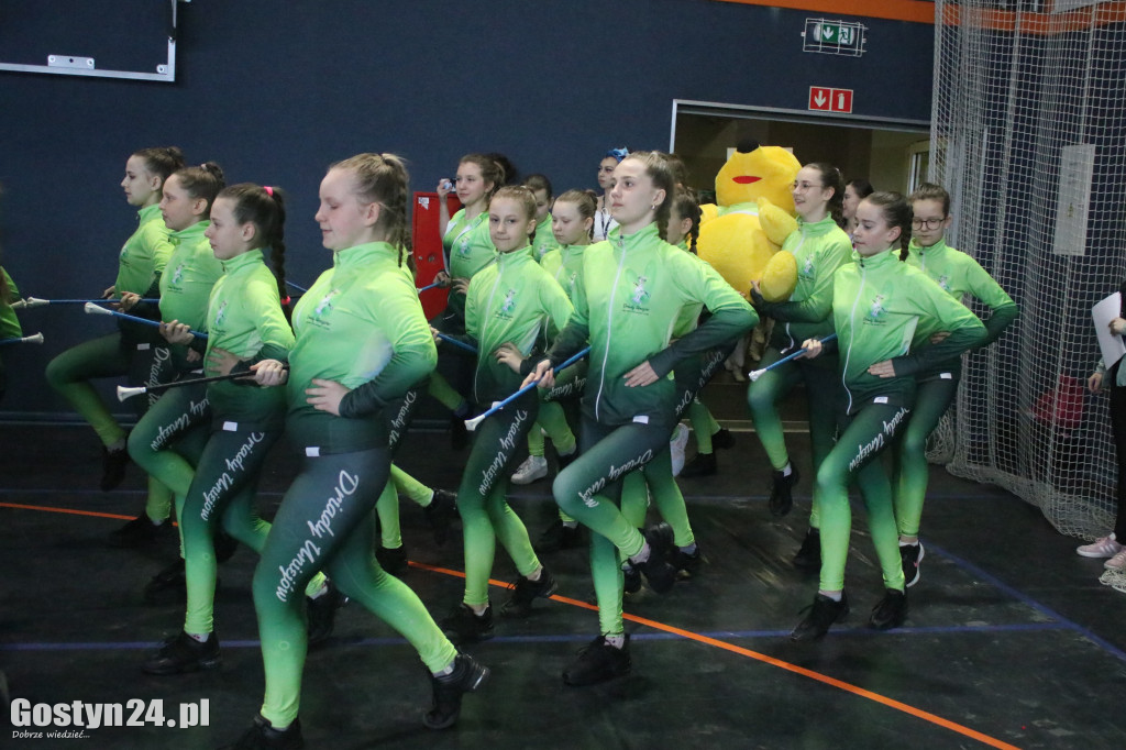 Mistrzostwa Mażoretek w hali sportowej LO w Gostyniu