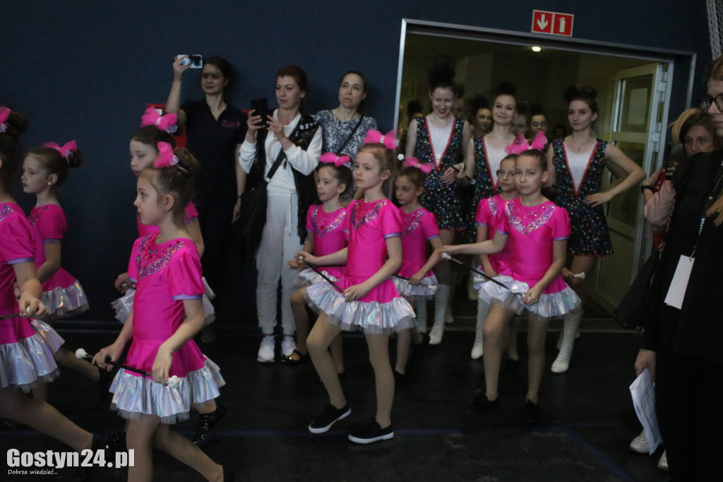 Mistrzostwa Mażoretek w hali sportowej LO w Gostyniu
