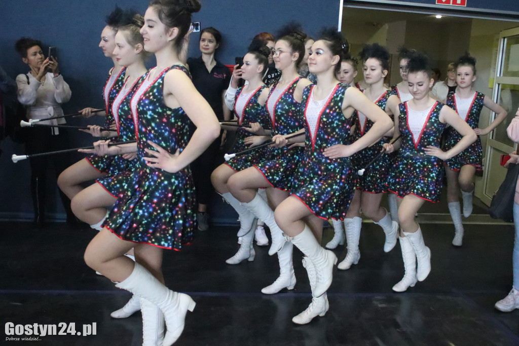 Mistrzostwa Mażoretek w hali sportowej LO w Gostyniu