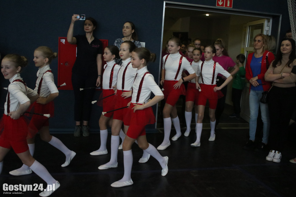 Mistrzostwa Mażoretek w hali sportowej LO w Gostyniu