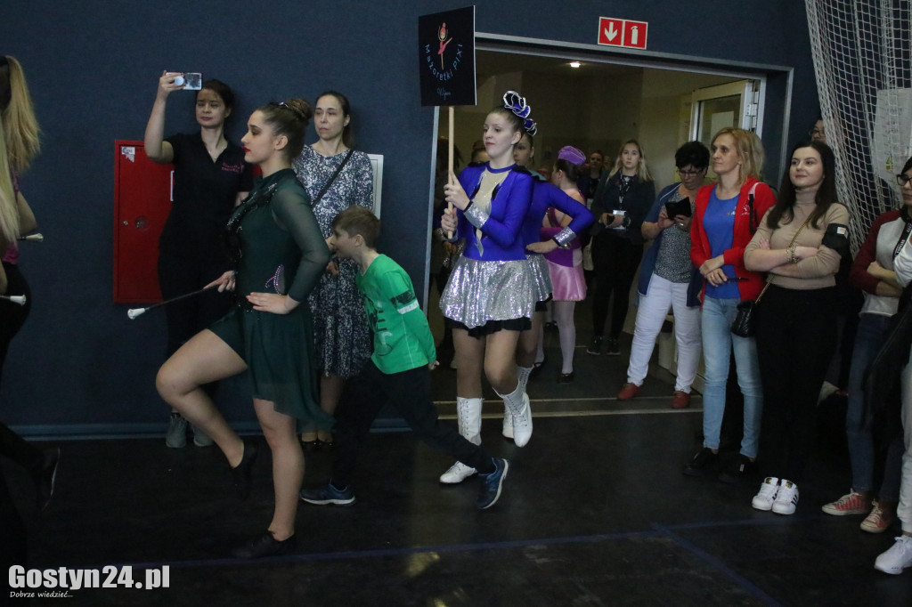 Mistrzostwa Mażoretek w hali sportowej LO w Gostyniu