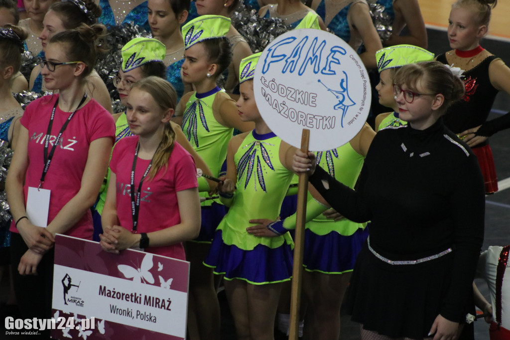 Mistrzostwa Mażoretek w hali sportowej LO w Gostyniu