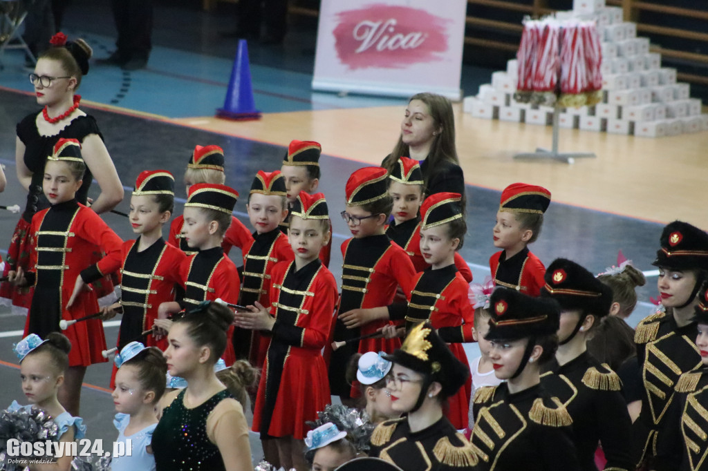Mistrzostwa Mażoretek w hali sportowej LO w Gostyniu