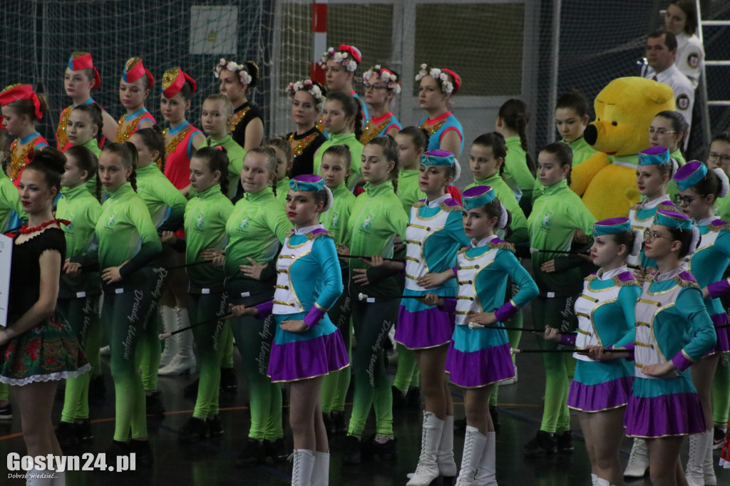 Mistrzostwa Mażoretek w hali sportowej LO w Gostyniu