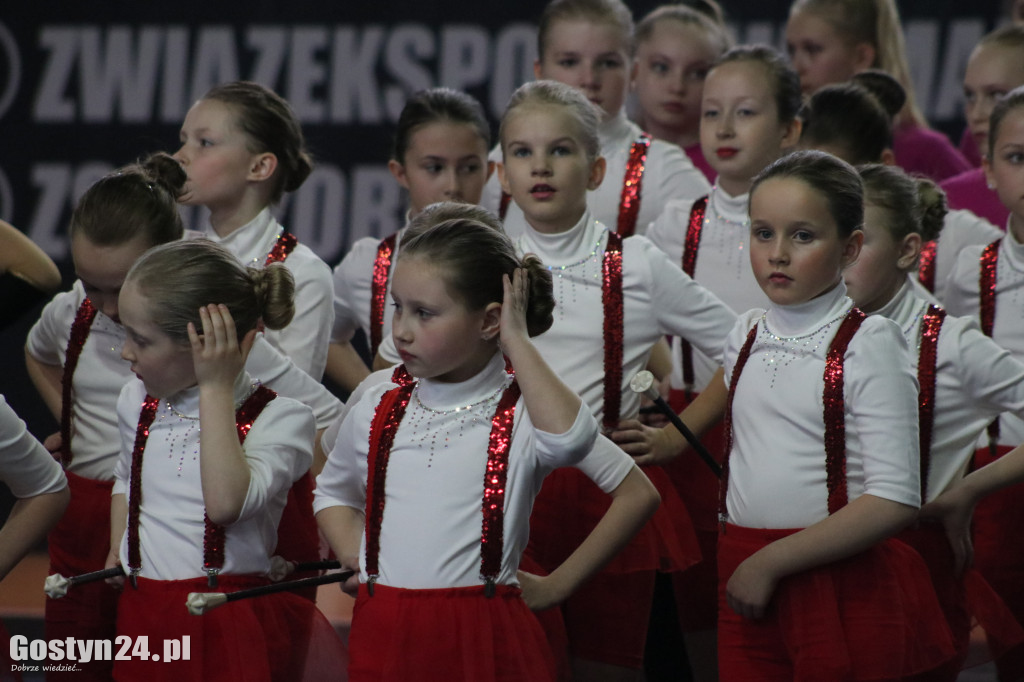Mistrzostwa Mażoretek w hali sportowej LO w Gostyniu