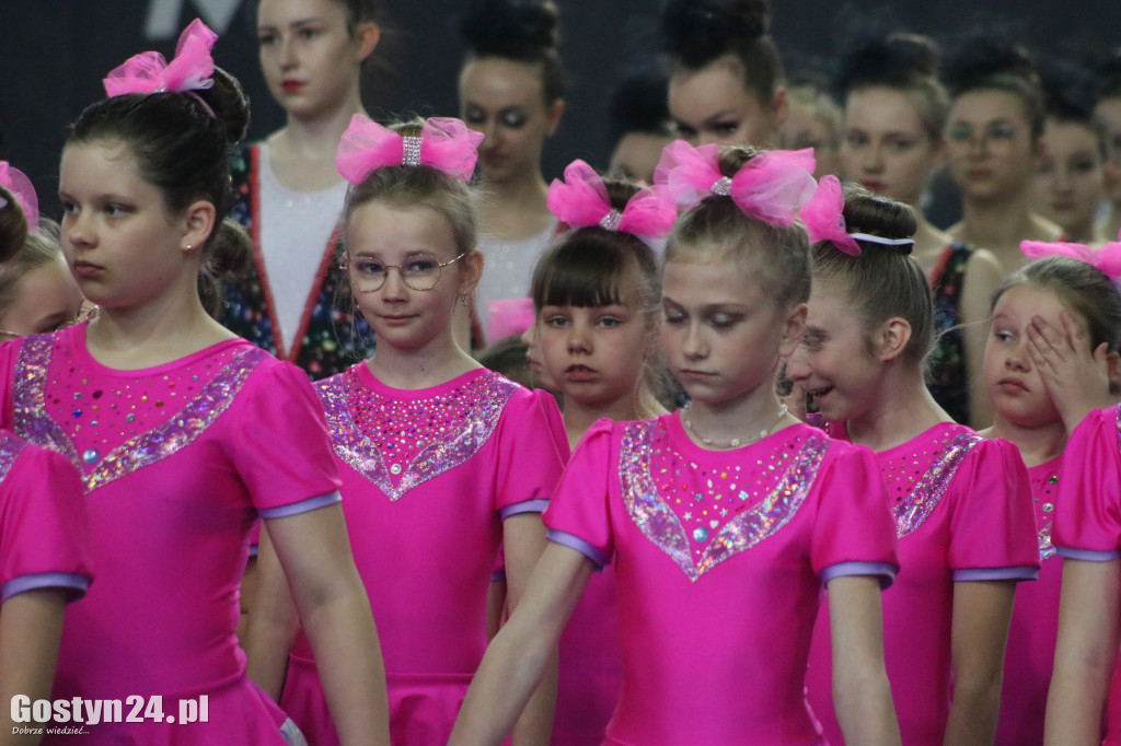 Mistrzostwa Mażoretek w hali sportowej LO w Gostyniu