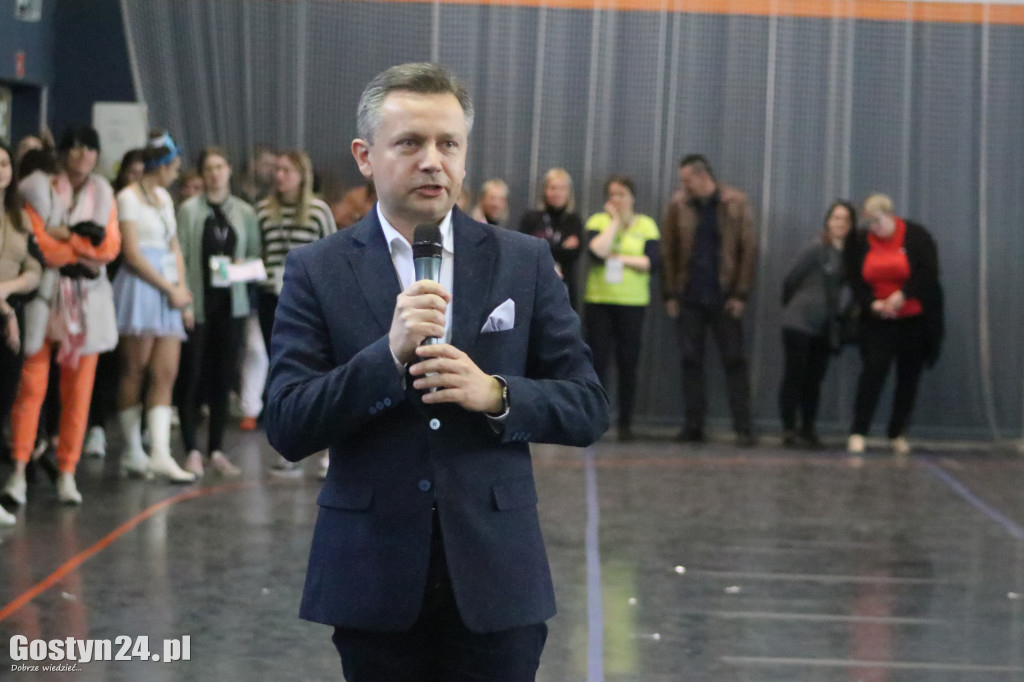 Mistrzostwa Mażoretek w hali sportowej LO w Gostyniu