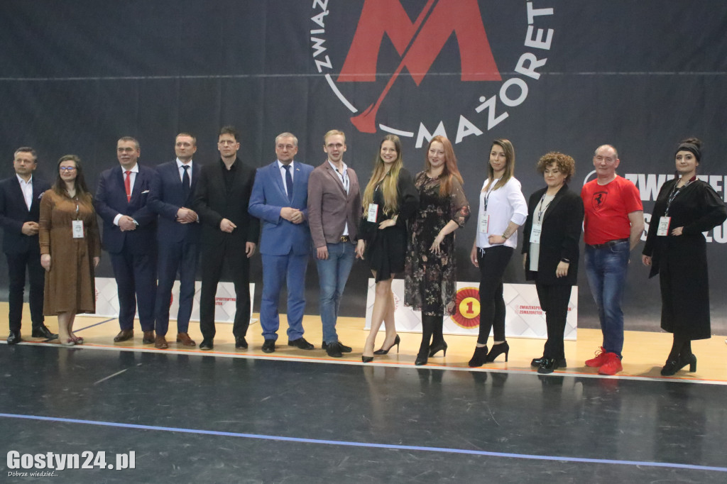 Mistrzostwa Mażoretek w hali sportowej LO w Gostyniu
