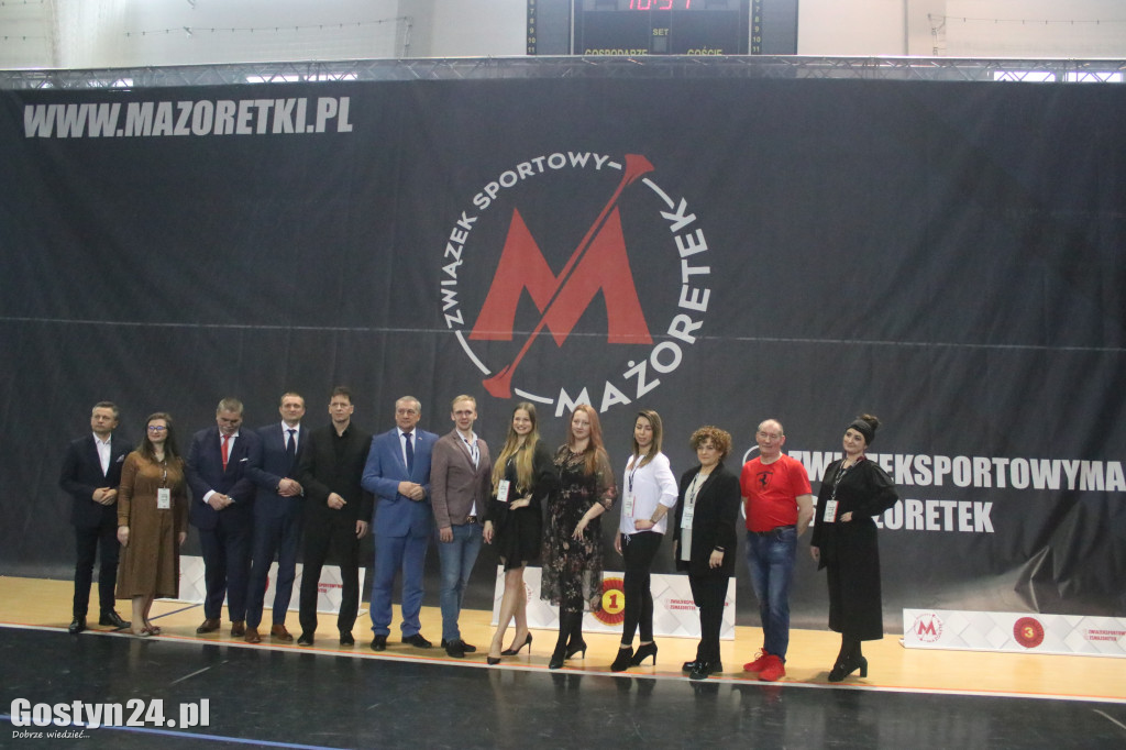 Mistrzostwa Mażoretek w hali sportowej LO w Gostyniu