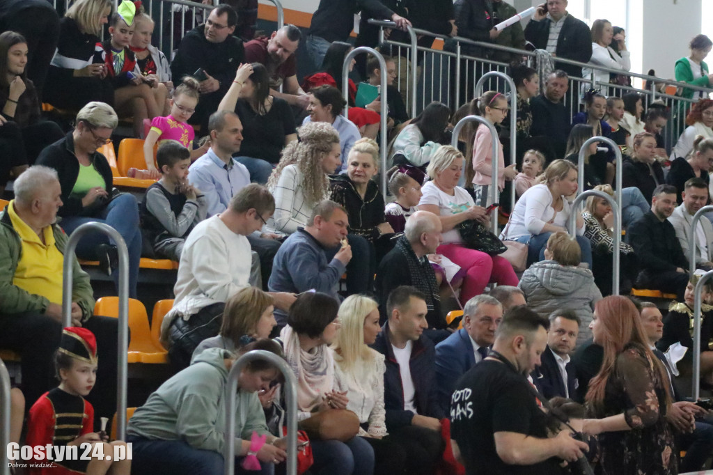 Mistrzostwa Mażoretek w hali sportowej LO w Gostyniu