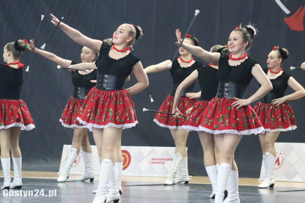 Mistrzostwa Mażoretek w hali sportowej LO w Gostyniu
