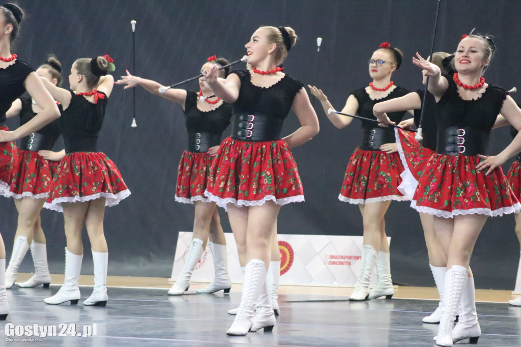 Mistrzostwa Mażoretek w hali sportowej LO w Gostyniu