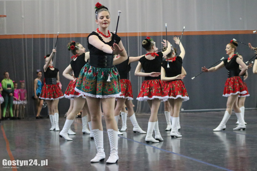 Mistrzostwa Mażoretek w hali sportowej LO w Gostyniu