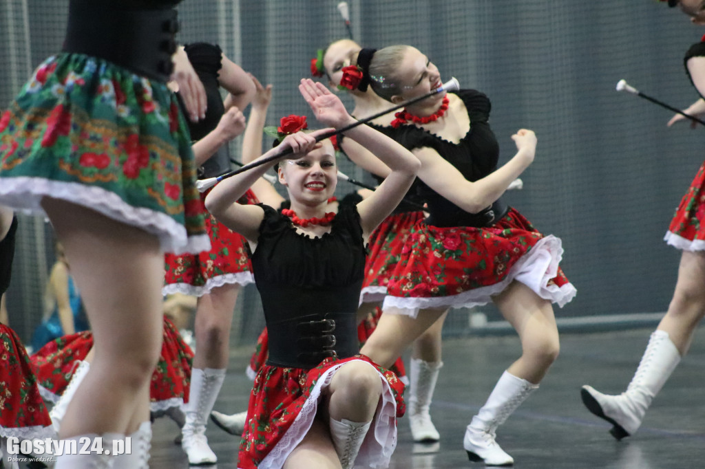 Mistrzostwa Mażoretek w hali sportowej LO w Gostyniu