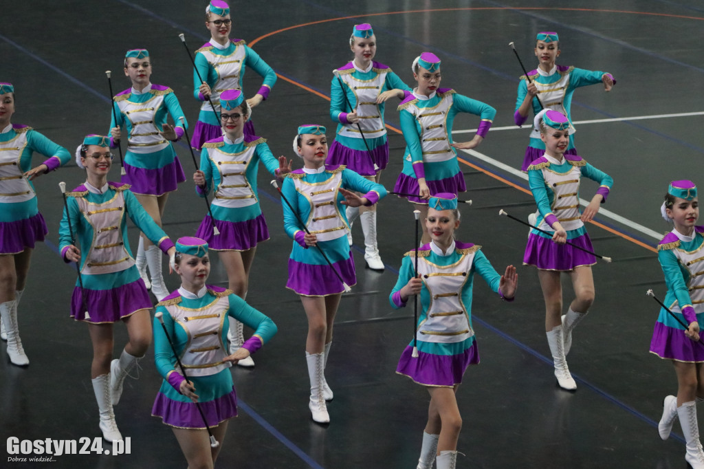 Mistrzostwa Mażoretek w hali sportowej LO w Gostyniu