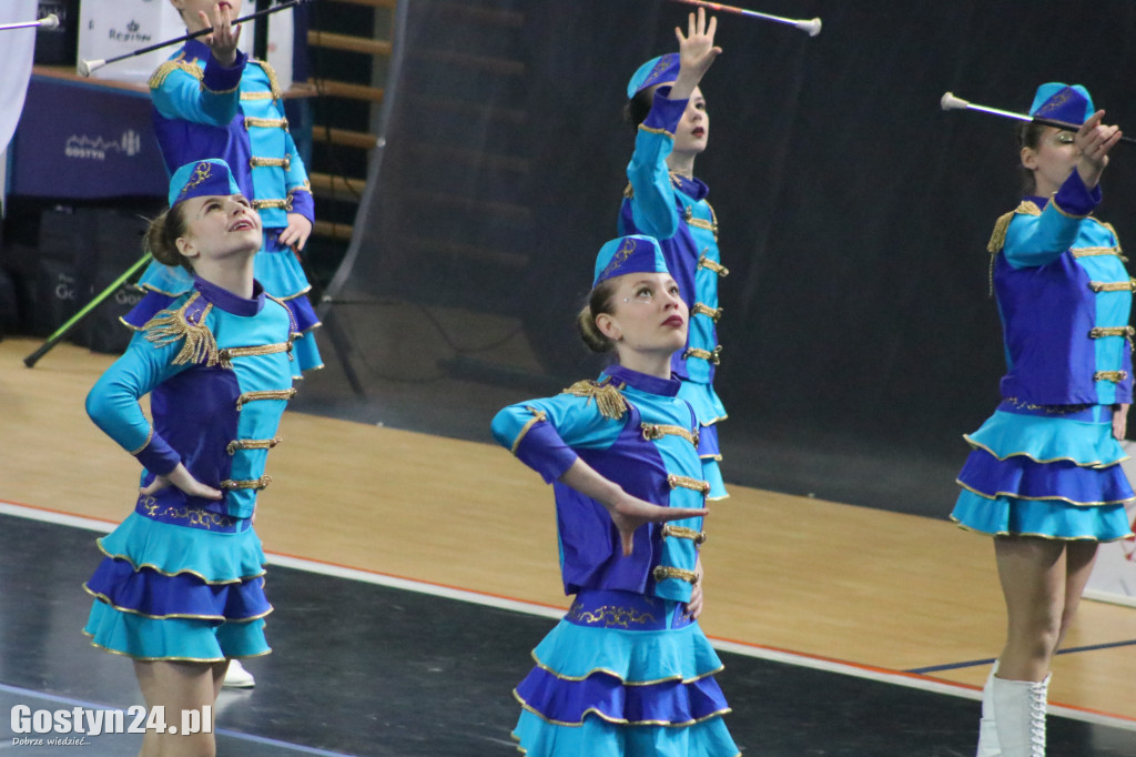 Mistrzostwa Mażoretek w hali sportowej LO w Gostyniu