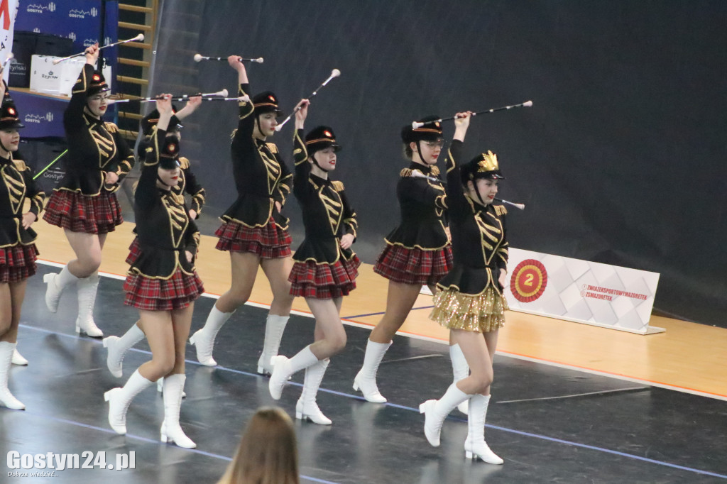 Mistrzostwa Mażoretek w hali sportowej LO w Gostyniu