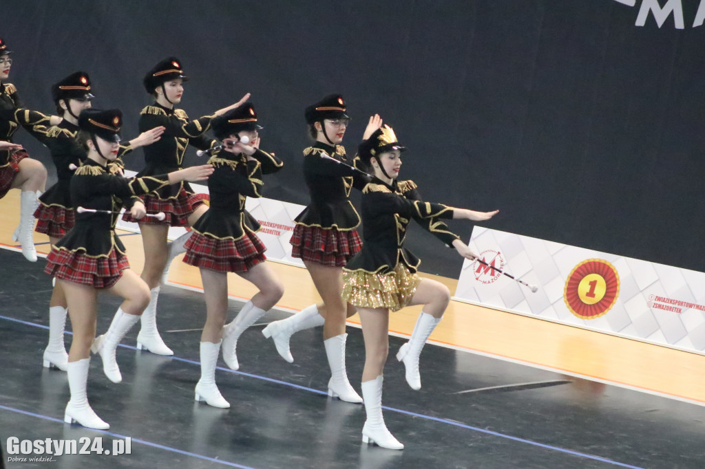Mistrzostwa Mażoretek w hali sportowej LO w Gostyniu