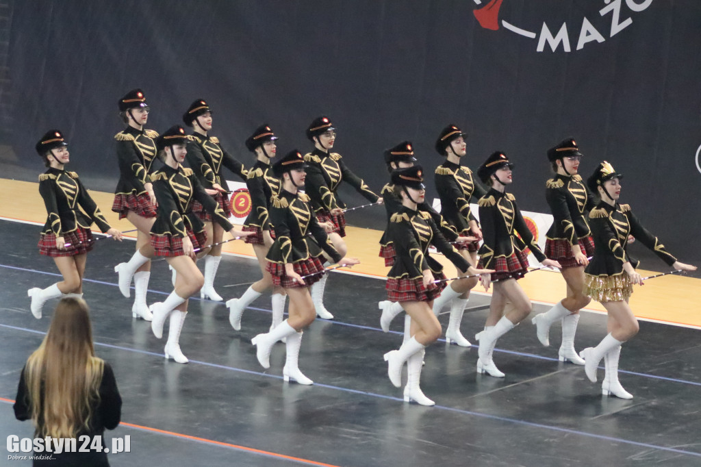 Mistrzostwa Mażoretek w hali sportowej LO w Gostyniu