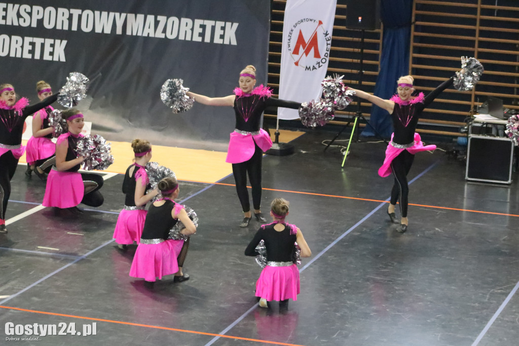 Mistrzostwa Mażoretek w hali sportowej LO w Gostyniu