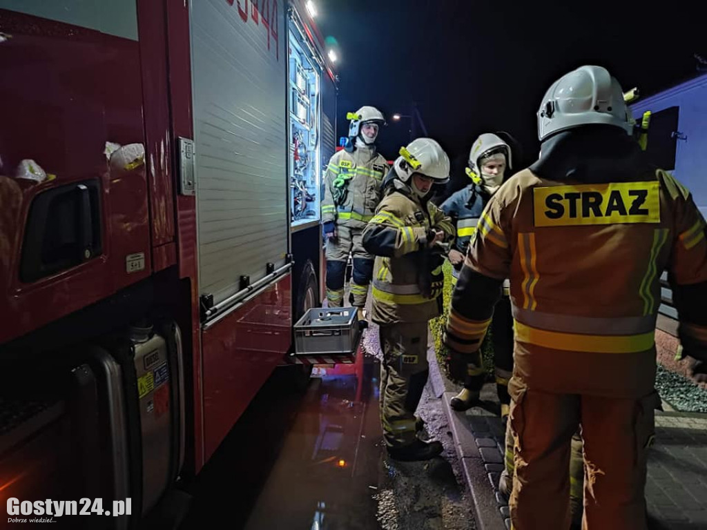 Strażackie informacje z powodu silnego wiatru w regionie
