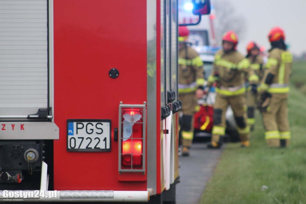 Zdarzenie drogowe na trasie Taniecznica-Grabonóg